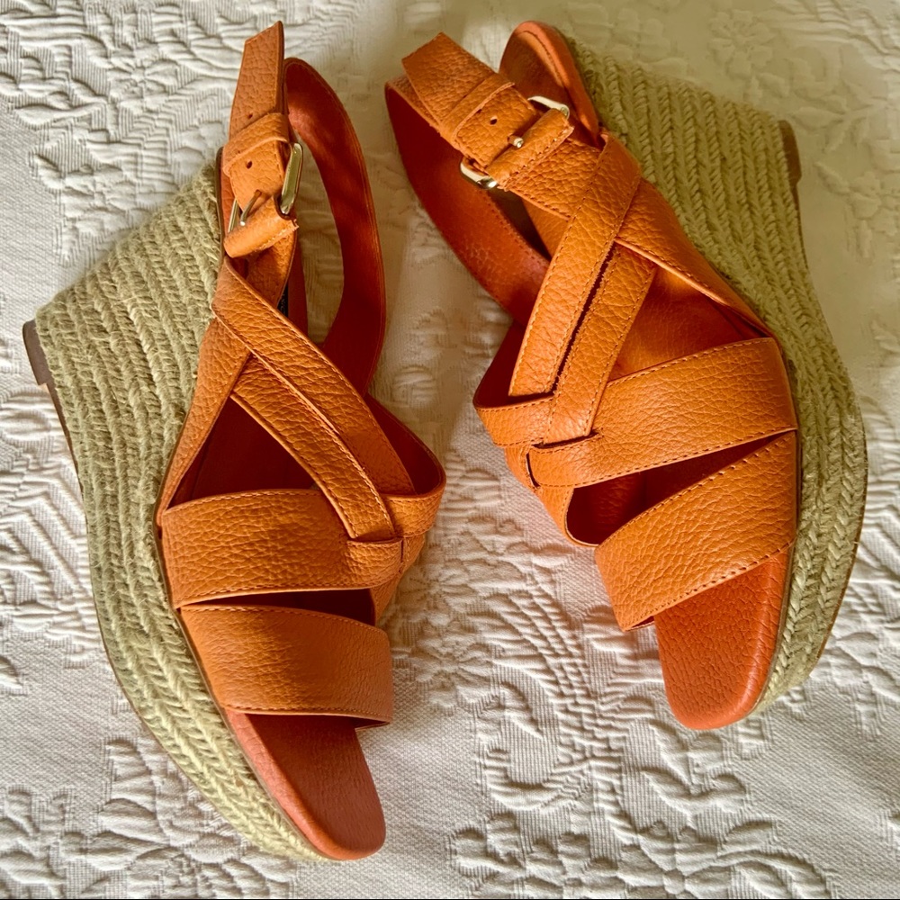 Espadrille Wedge Sandals (Zara)
